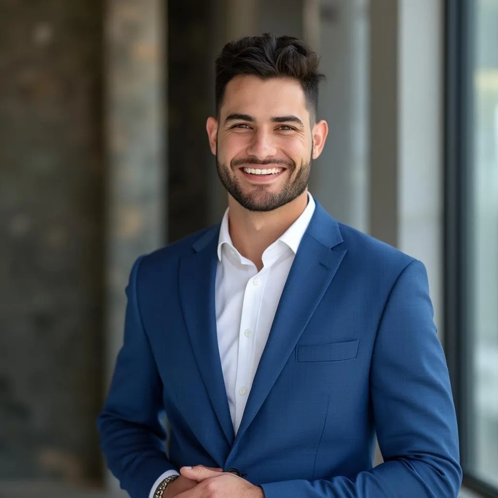 CEO de empresa tecnológica dando testimonio